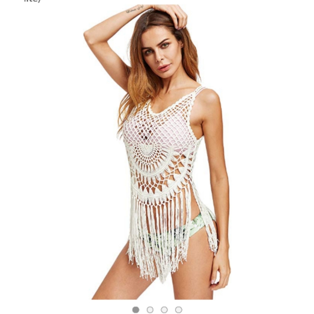 Boho top/swimsuit cover
